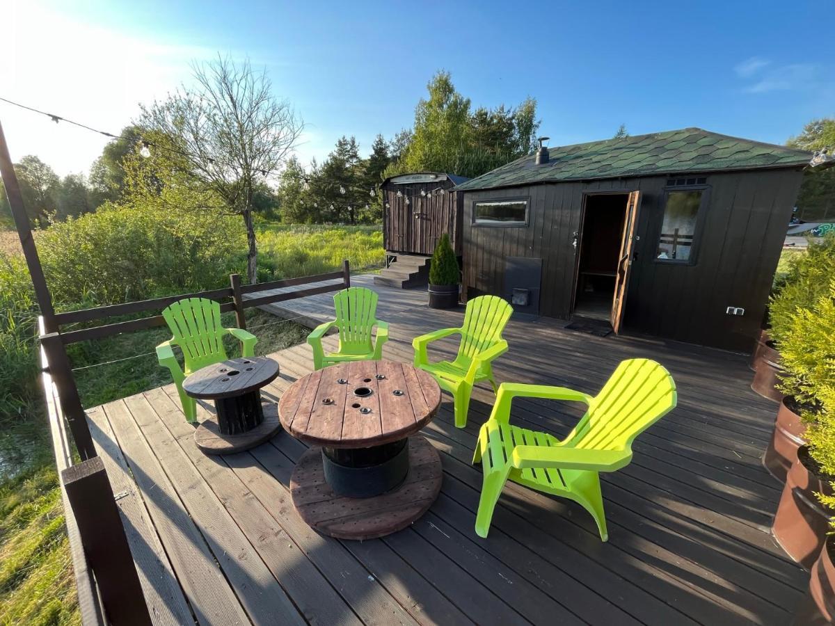 Camping Wake Nams Ar Pirtinu Jēkabpils